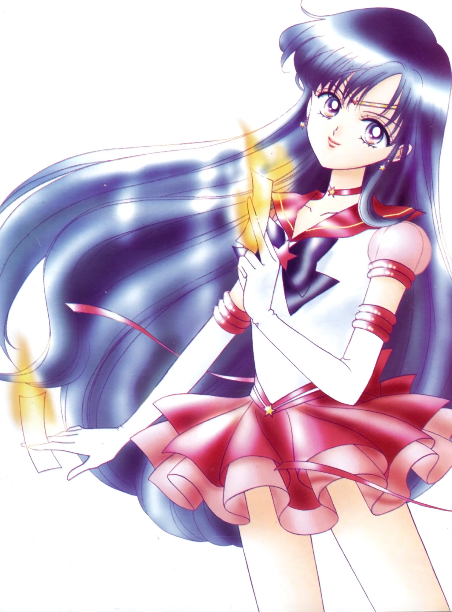 Sailor mars manga panel